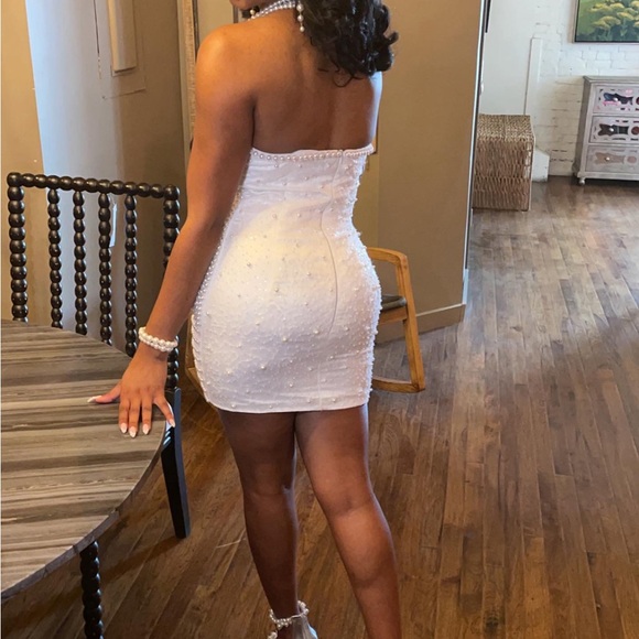 Custom Made Pearl Dress - Picture 3 of 6